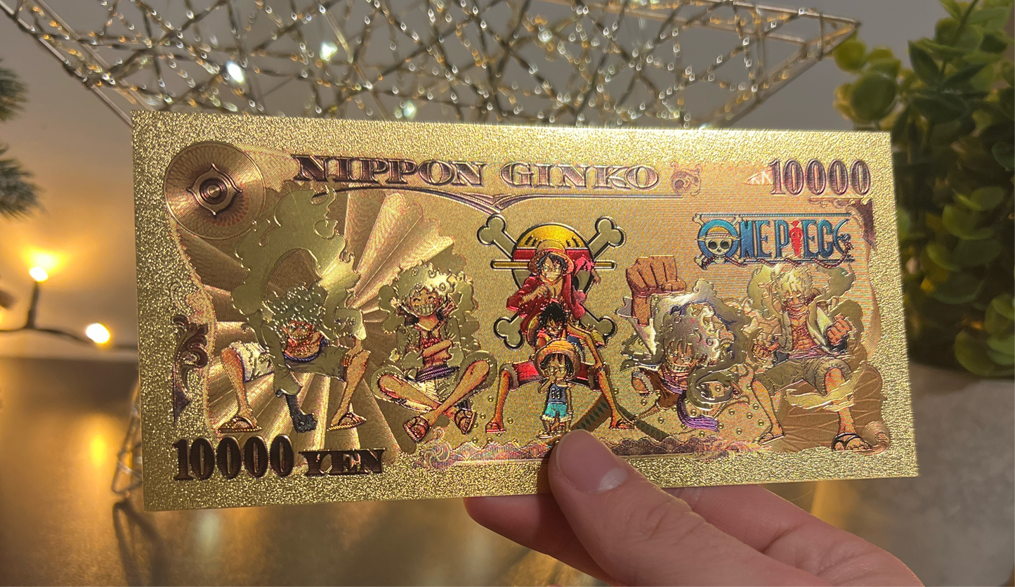 One Piece Gold Treasure Note™